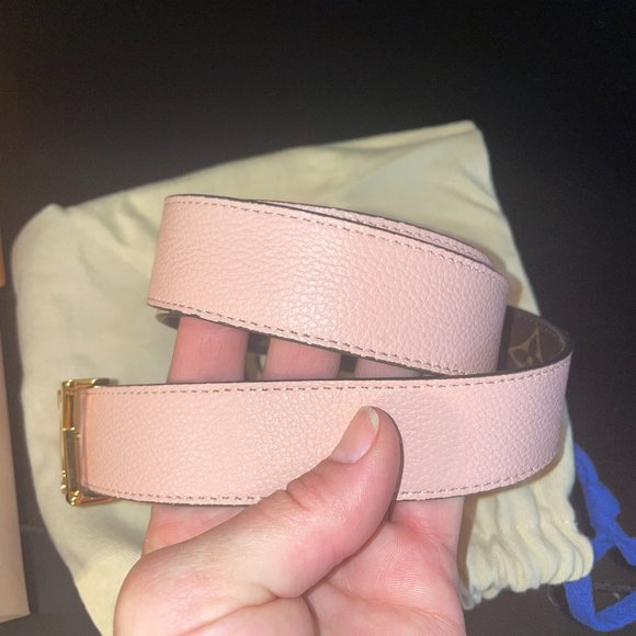 LV Initial 30 MM Reversible Women's Belt - Picture 1 of 5